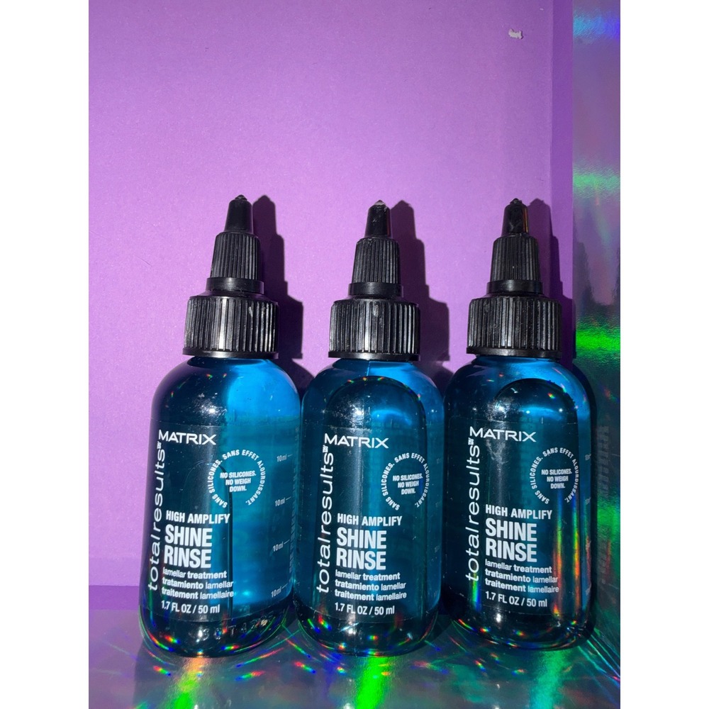 Matrix Shine Rinse Total Results High Amplify Lamellar Treatment 3 Pack travel